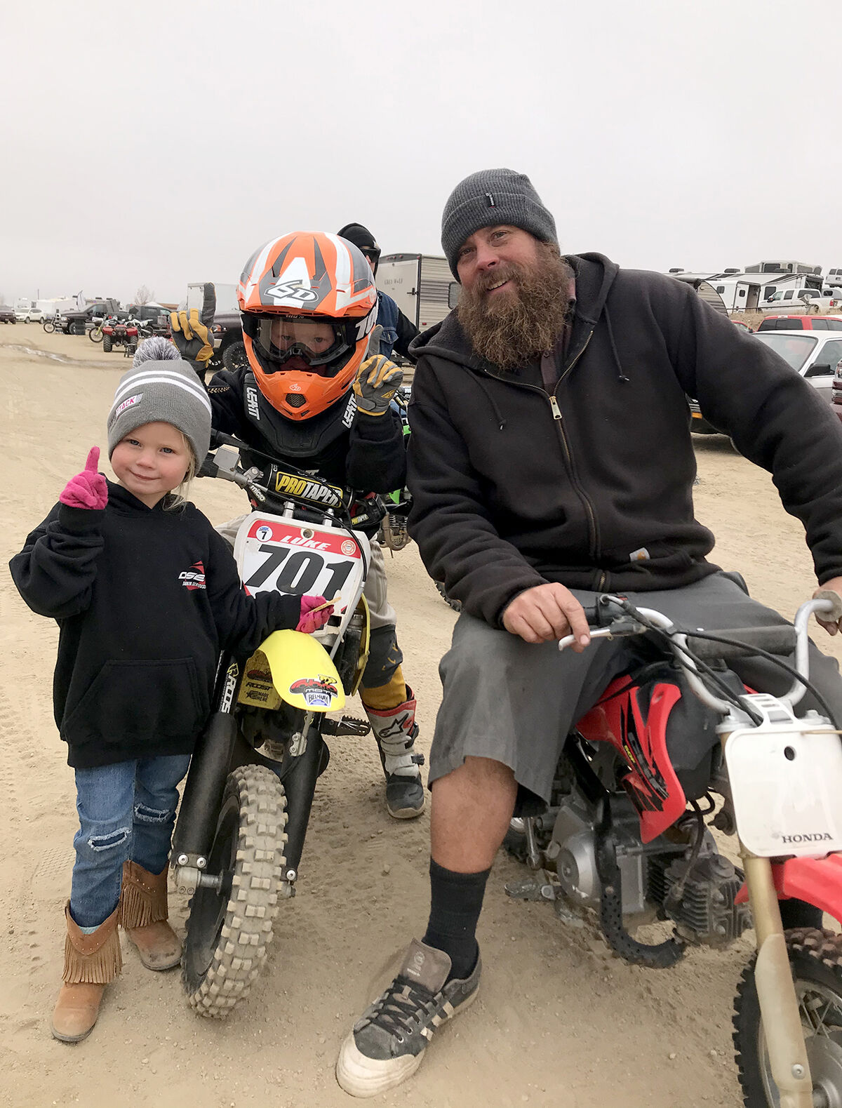 Noah with family